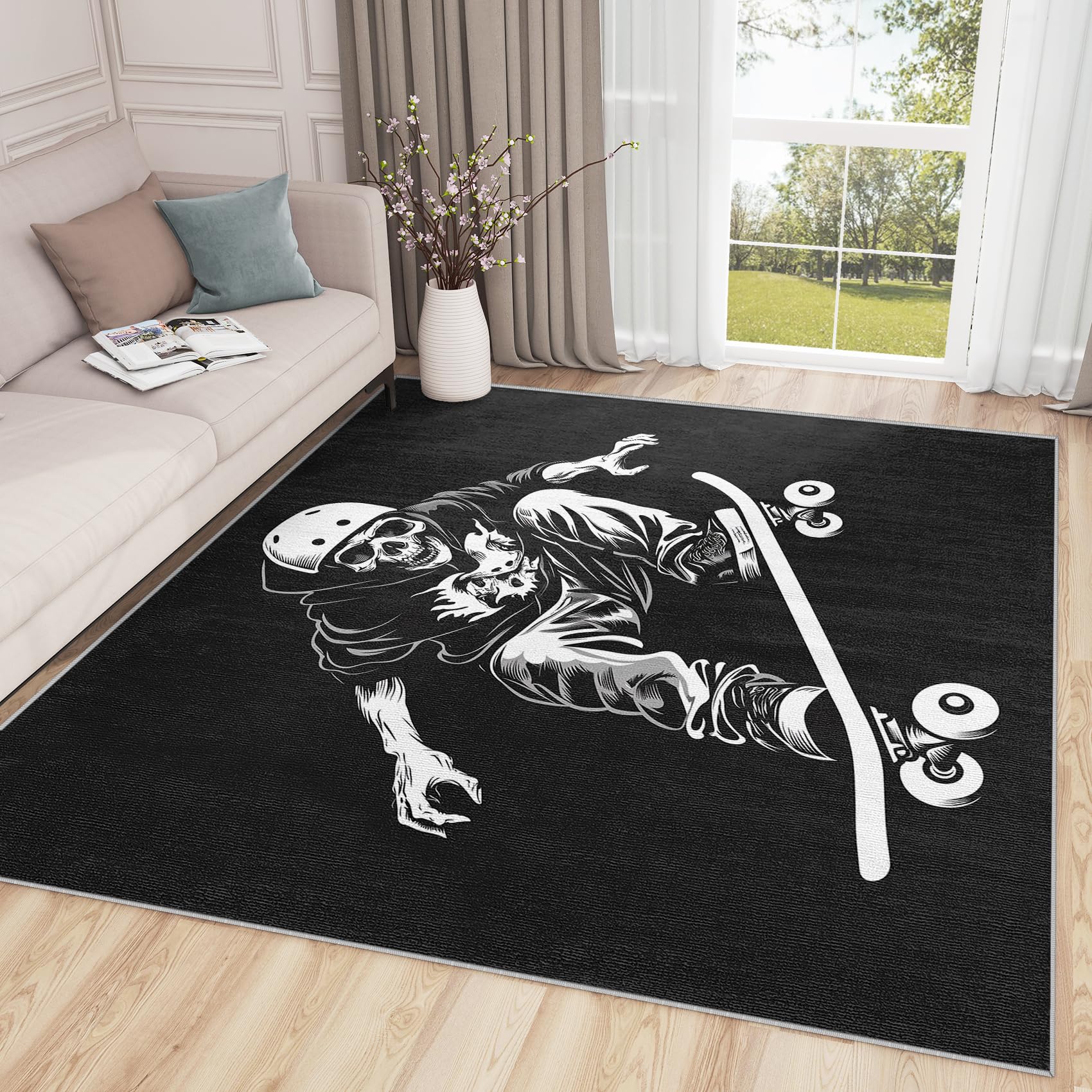 Amazon.com: SherAvant Skateboard Rugs for Bedroom - 2x3 Rug